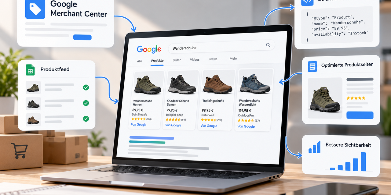 Onlineshop bei Google sichtbar machen: die Anleitung