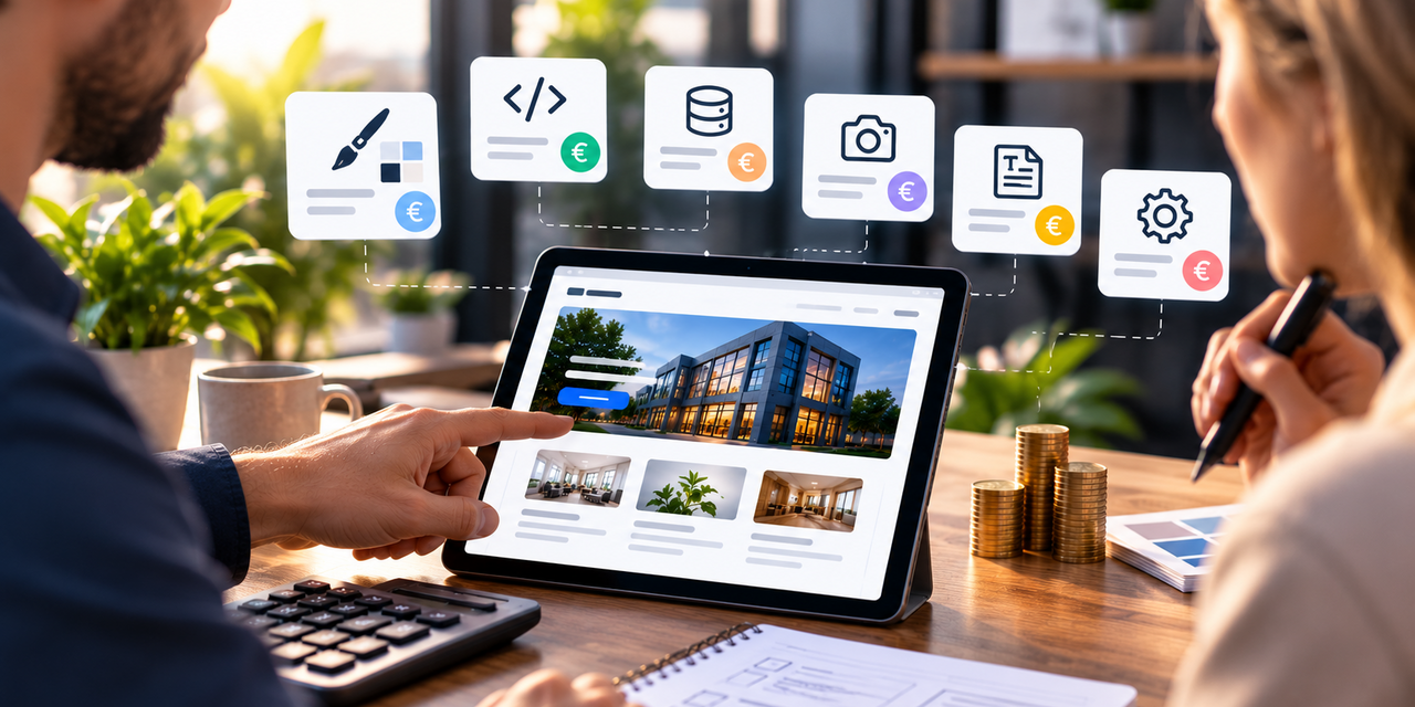 Was kostet eine Website? Preise, Posten und Spartipps