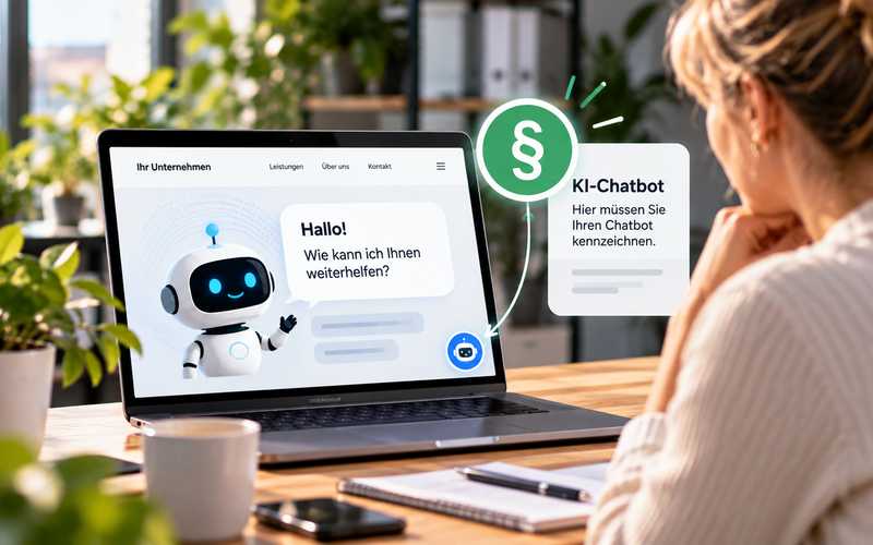 KI-Chatbot auf der Website: Diese Kennzeichnung ist Pflicht