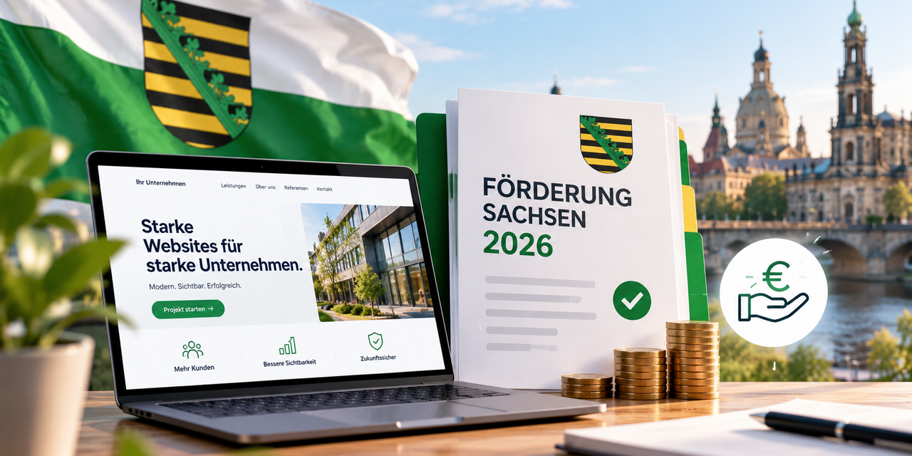 Förderung für die Website in Sachsen: Was 2026 noch geht