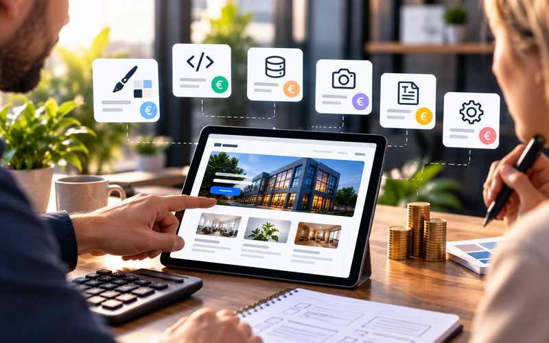 Was kostet eine Website? Preise, Posten und Spartipps