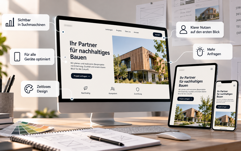 Webdesign 2027: Was für Unternehmen wirklich zählt